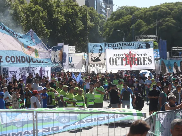 Paro nacional: la marcha al Congreso en fotos