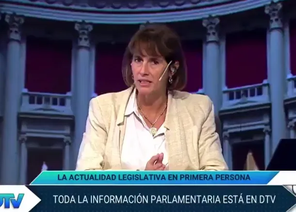 La censura en vivo a Laura Serra en Diputados TV: “No se puede hablar de la comisión de Juicio Político”