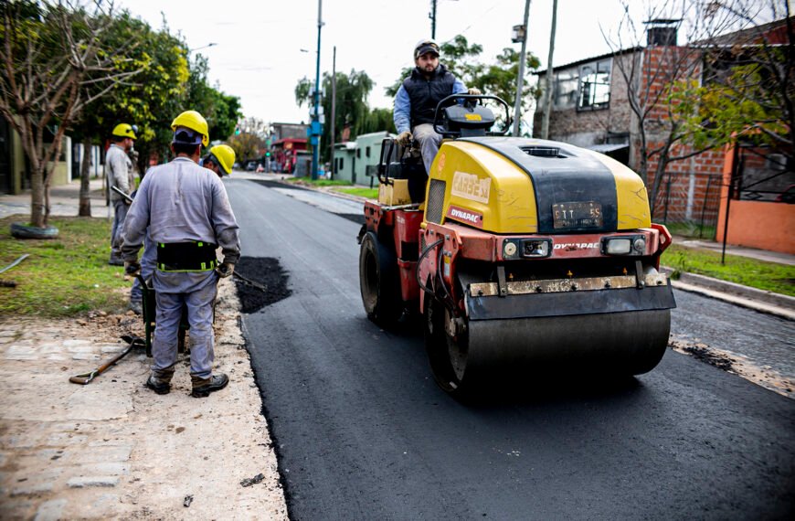 EL MUNICIPIO DE ALTE BROWN AVANZA CON OBRAS VIALES EN LAS LOCALIDADES