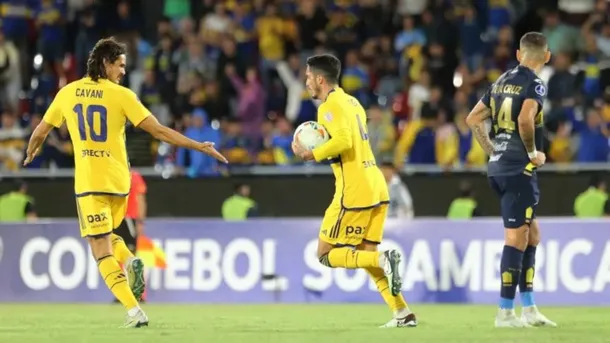 Copa Sudamericana: Boca le ganó 2-1 a Sportivo Trinidense y quedó como escolta de su grupo
