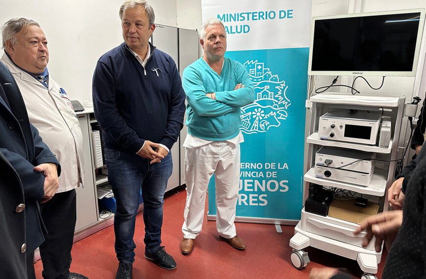 LA PROVINCIA INAUGURÓ CONSULTORIOS Y ENTREGÓ EQUIPAMIENTO DE ALTA COMPLEJIDAD A LOS TRES HOSPITALES DE ALTE BROWN