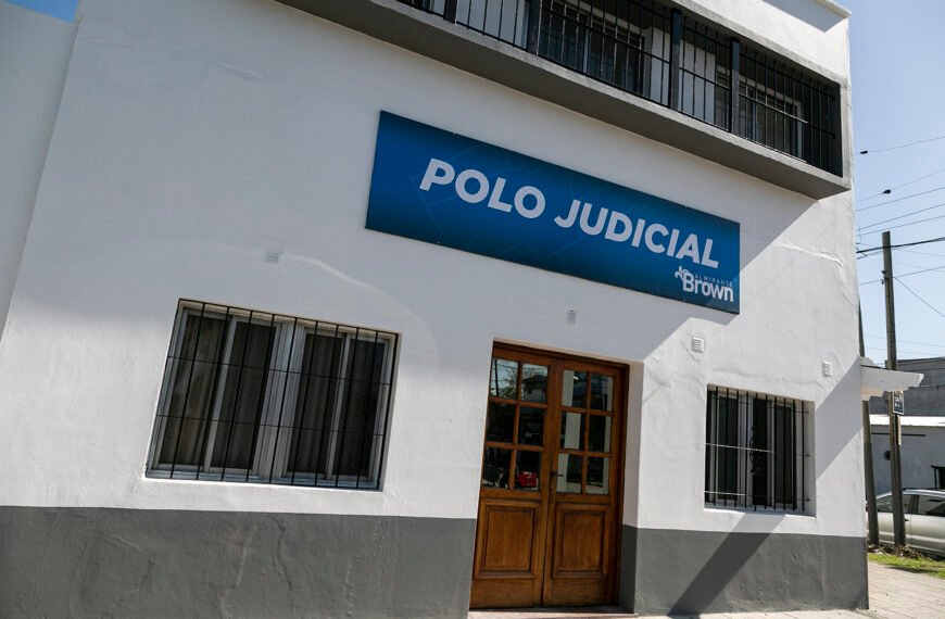 DESCENTRALIZACIÓN: LOS VECINOS YA PUEDEN REALIZAR DENUNCIAS EN EL NUEVO POLO JUDICIAL DE ALTE BROWN EN CALZADA