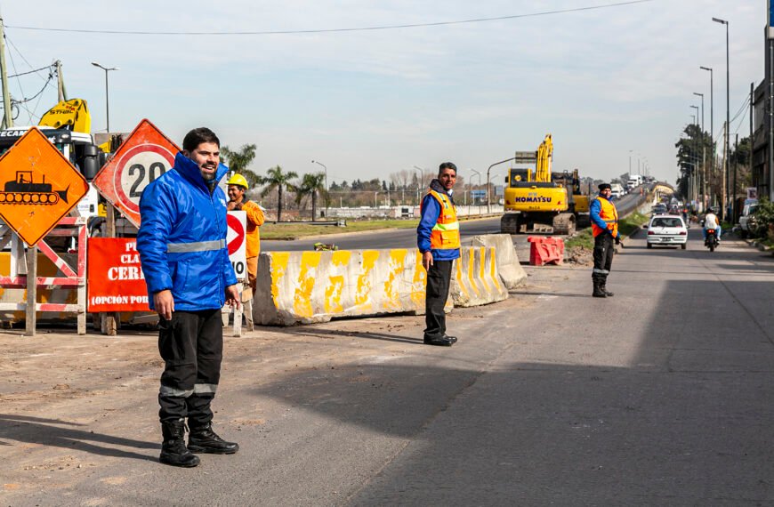 ¿CÓMO SON LOS DESVÍOS POR LA OBRA DE PUESTA EN VALOR DEL PUENTE DE CLAYPOLE?