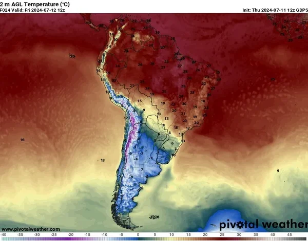 Alerta por bajas temperaturas cercanas a cero en Buenos Aires: cuáles serán los días con más frío