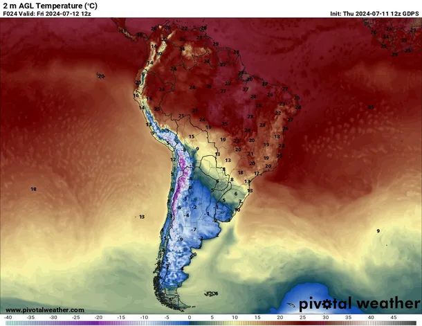 Alerta por bajas temperaturas cercanas a cero en Buenos Aires: cuáles serán los días con más frío