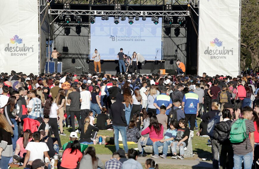 ALTE BROWN FESTEJA EL DÍA DE LA PRIMAVERA CON UNA NUEVA EDICIÓN DEL FESTIVAL DE LAS JUVENTUDES