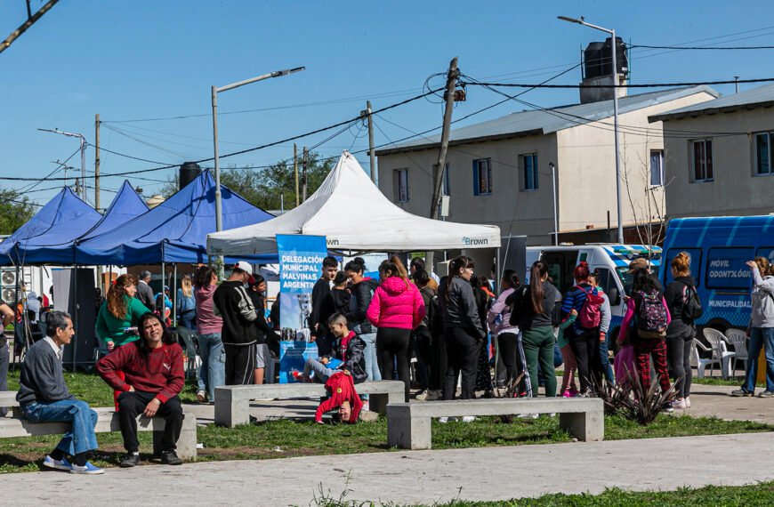 PROVINCIA Y MUNICIPIO BRINDARÁN SERVICIOS A VECINOS DE GLEW CON EL PROGRAMA “ORGANIZAR COMUNIDAD”