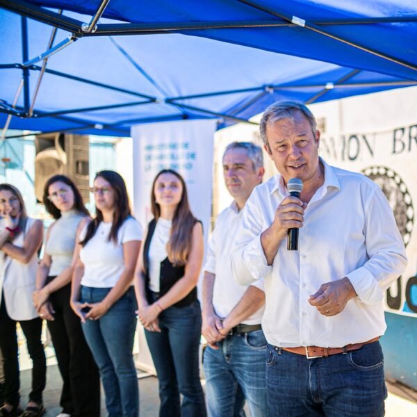 CASCALLARES Y LARROQUE INAUGURARON UNA SEDE “ENVIÓN” Y RECORRIERON UNA UNIDAD DE DESARROLLO INFANTIL