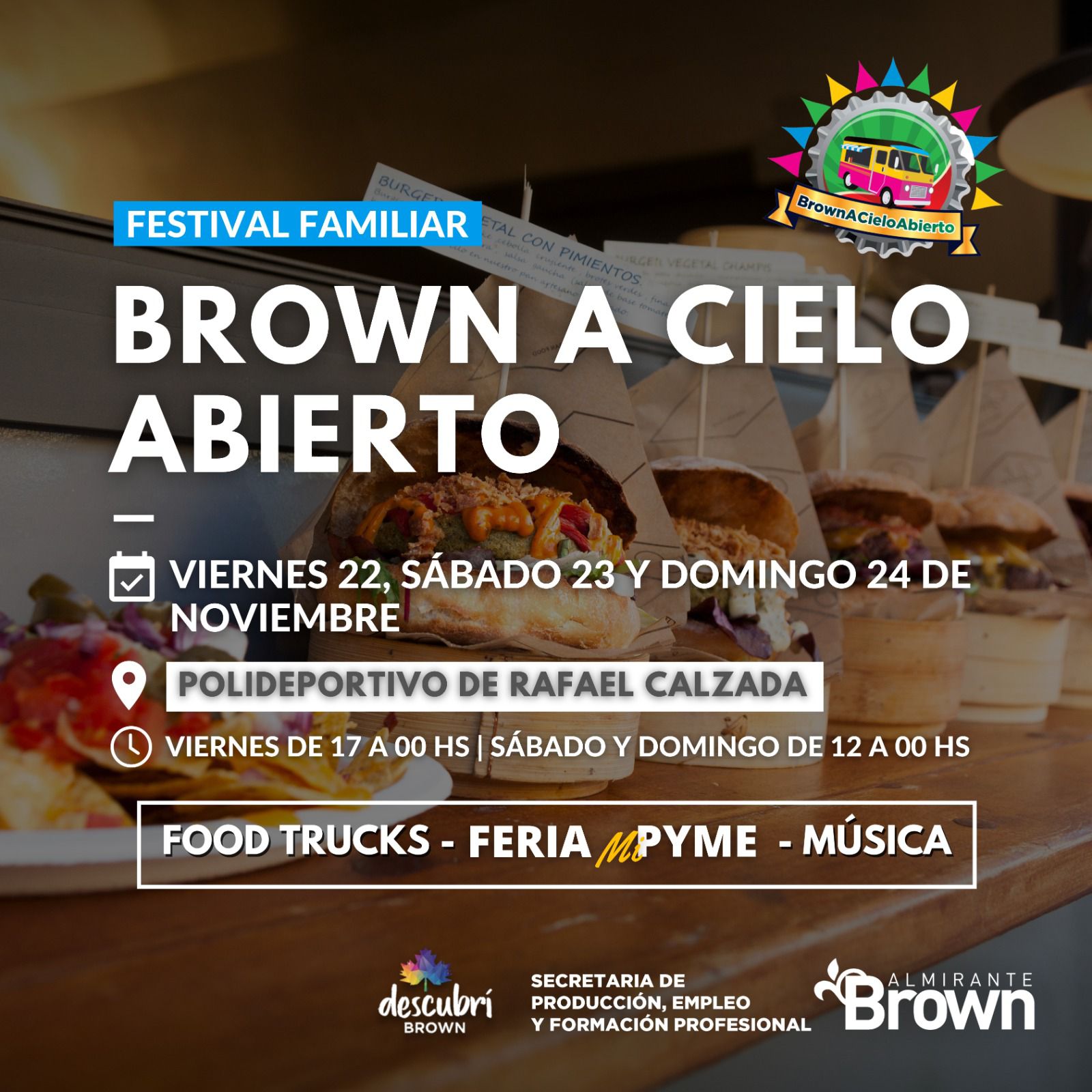 LLEGA UNA NUEVA EDICIÓN DEL FESTIVAL “BROWN A CIELO ABIERTO” A RAFAEL CALZADA