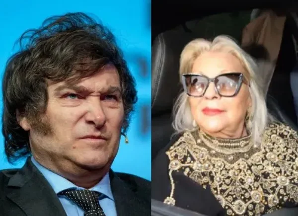 Javier Milei cruzó a Elisa Carrió por una foto con un custodio armado: “Nadie sabe de qué trabaja”