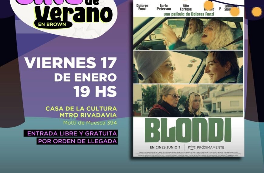 UN NUEVO CLÁSICO DE LOS VIERNES: LLEGA A ALTE BROWN EL “CINE DE VERANO”