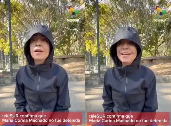 Difunden un video en el que Corina Machado desmiente su secuestro: “Estoy bien, estoy segura”