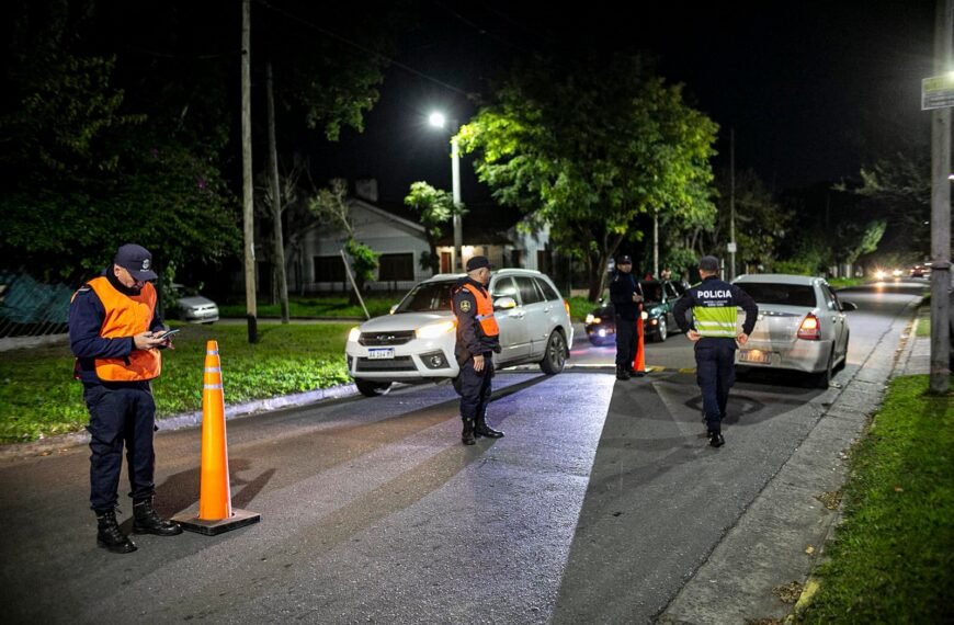 EL FIN DE SEMANA CONCRETARON OPERATIVOS POLICIALES ROTATIVOS Y DE SATURACIÓN EN LOCALIDADES DE ALTE BROWN