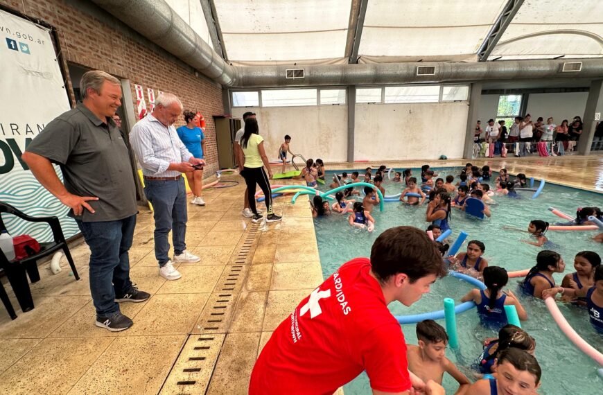 CASCALLARES ACOMPAÑÓ A 700 CHICOS EN UNA NUEVA JORNADA DEL PROGRAMA “ESCUELAS ABIERTAS EN VERANO”