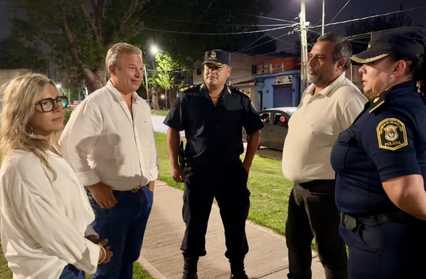 CASCALLARES SUPERVISÓ NUEVOS OPERATIVOS POLICIALES NOCTURNOS EN LAS LOCALIDADES