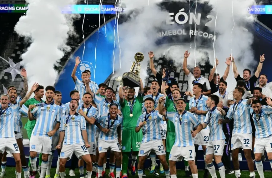 Racing venció a Botafogo en Brasil, cerró una serie con goleada y se quedó con la Recopa Sudamericana