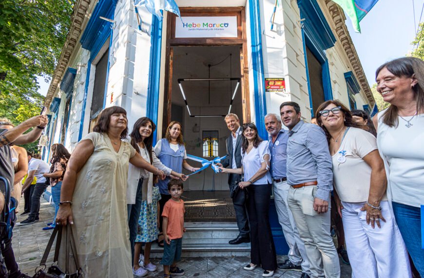 EN EL INICIO DEL CICLO LECTIVO 2025, CASCALLARES INAUGURÓ UN NUEVO JARDÍN MATERNAL Y DE INFANTES EN ALTE BROWN