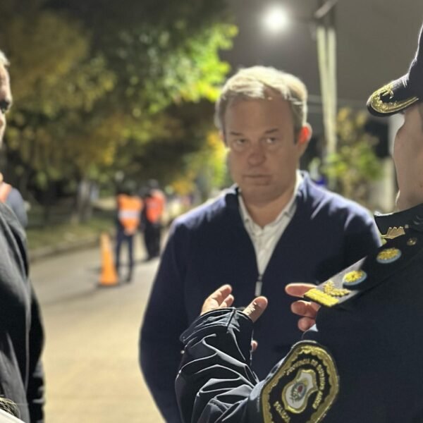 CASCALLARES SUPERVISÓ UN NUEVO OPERATIVO NOCTURNO DE SATURACIÓN POLICIAL EN ALTE BROWN
