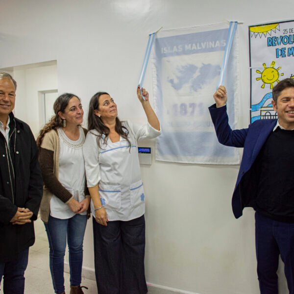 KICILLOF Y CASCALLARES INAUGURARON UNA NUEVA ESCUELA DE EDUCACIÓN ESPECIAL EN ALTE BROWN