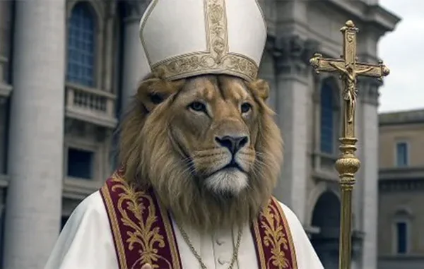 Masivas críticas a Javier Milei por la ilustración que publicó sobre el papa León XIV
