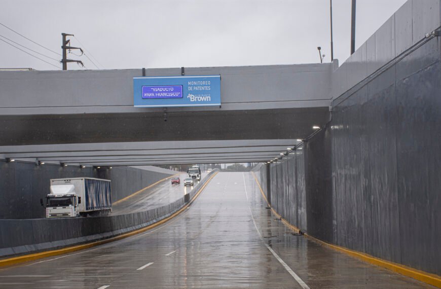SATISFACCIÓN POR EL FUNCIONAMIENTO DEL VIADUCTO “PAPA FRANCISCO” ANTE LA TORMENTA QUE AFECTA LA REGIÓN