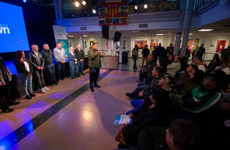 PROVINCIA Y MUNICIPIO LANZARON EN ALTE BROWN EL PROGRAMA “HACIA UN FÚTBOL SIN VIOLENCIA”