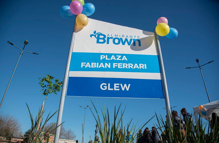 EL MUNICIPIO PRESENTÓ UN NUEVO ESPACIO PÚBLICO TOTALMENTE RENOVADO EN GLEW