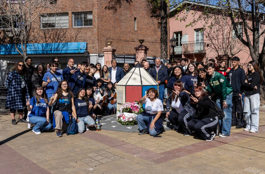 CASCALLARES PARTICIPÓ DE EMOTIVO HOMENAJE EN ALTE BROWN A 49 AÑOS DE LA NOCHE DE LOS LÁPICES