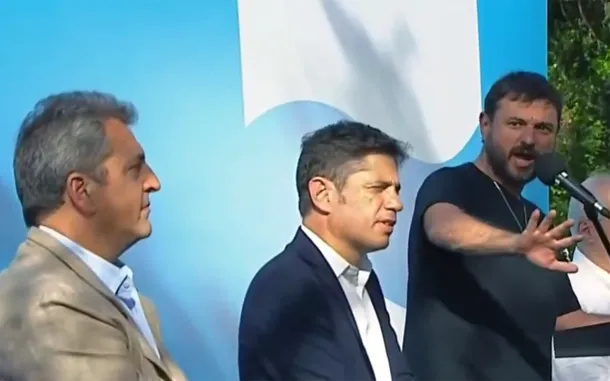 En el cierre de campaña del peronismo, Juan Grabois le dedicó un particular párrafo a Sergio Massa