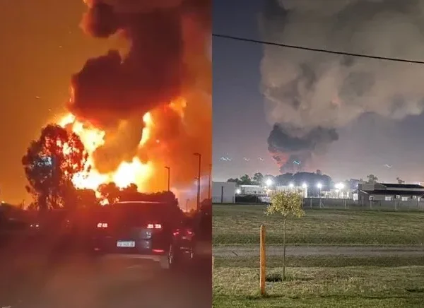 Alerta roja en Ezeiza: evacúaron barrios aledaños al predio en llamas y recomiendan cerrar ventanas